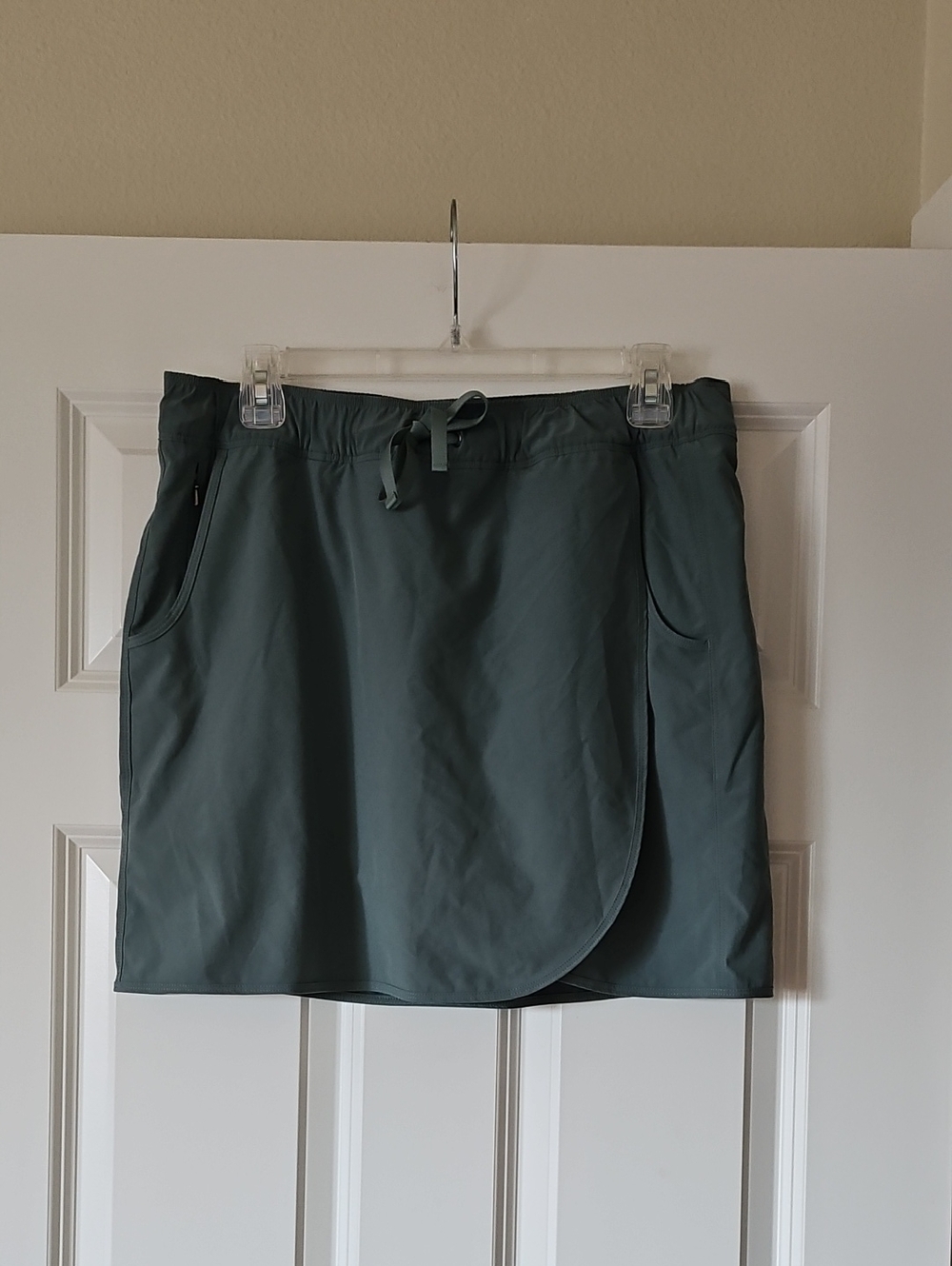 Patagonia Women's  Skort in Slate Green.